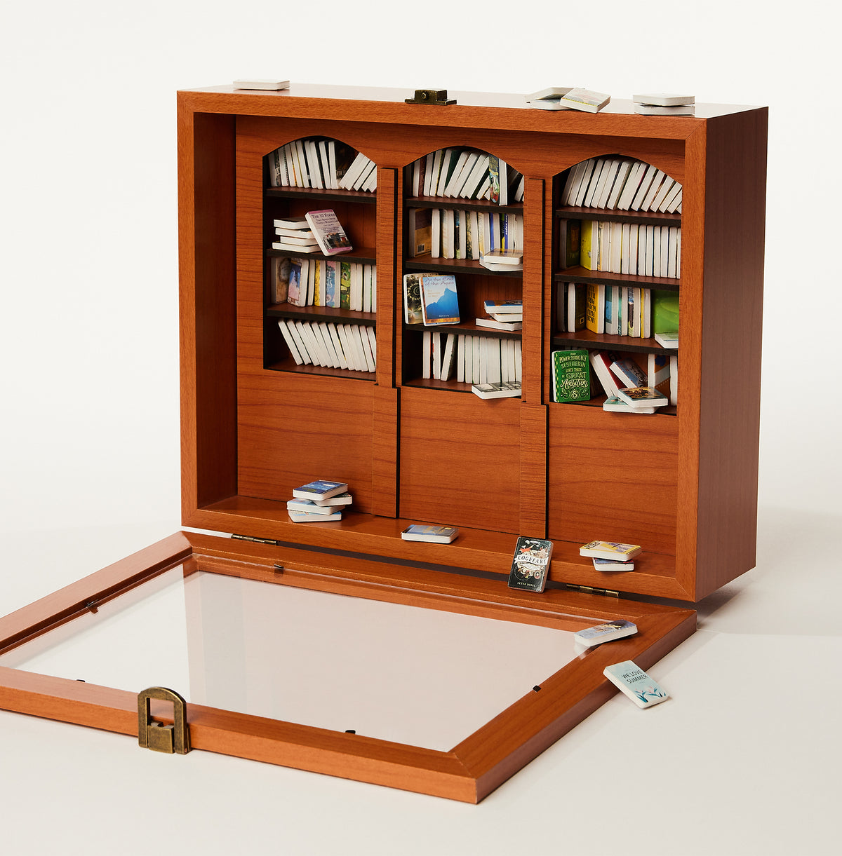 Bibliothèque de bureau à organiser