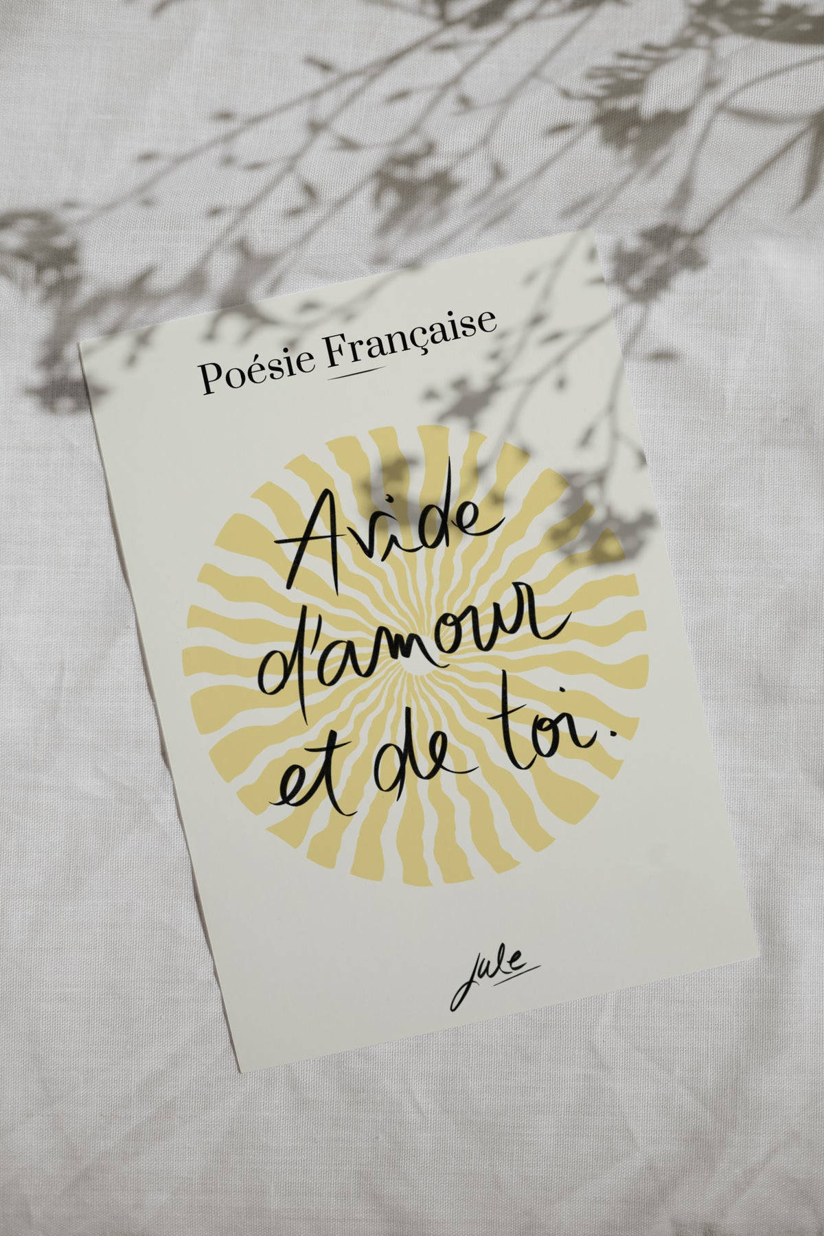 Carte Avide d'amour et de toi