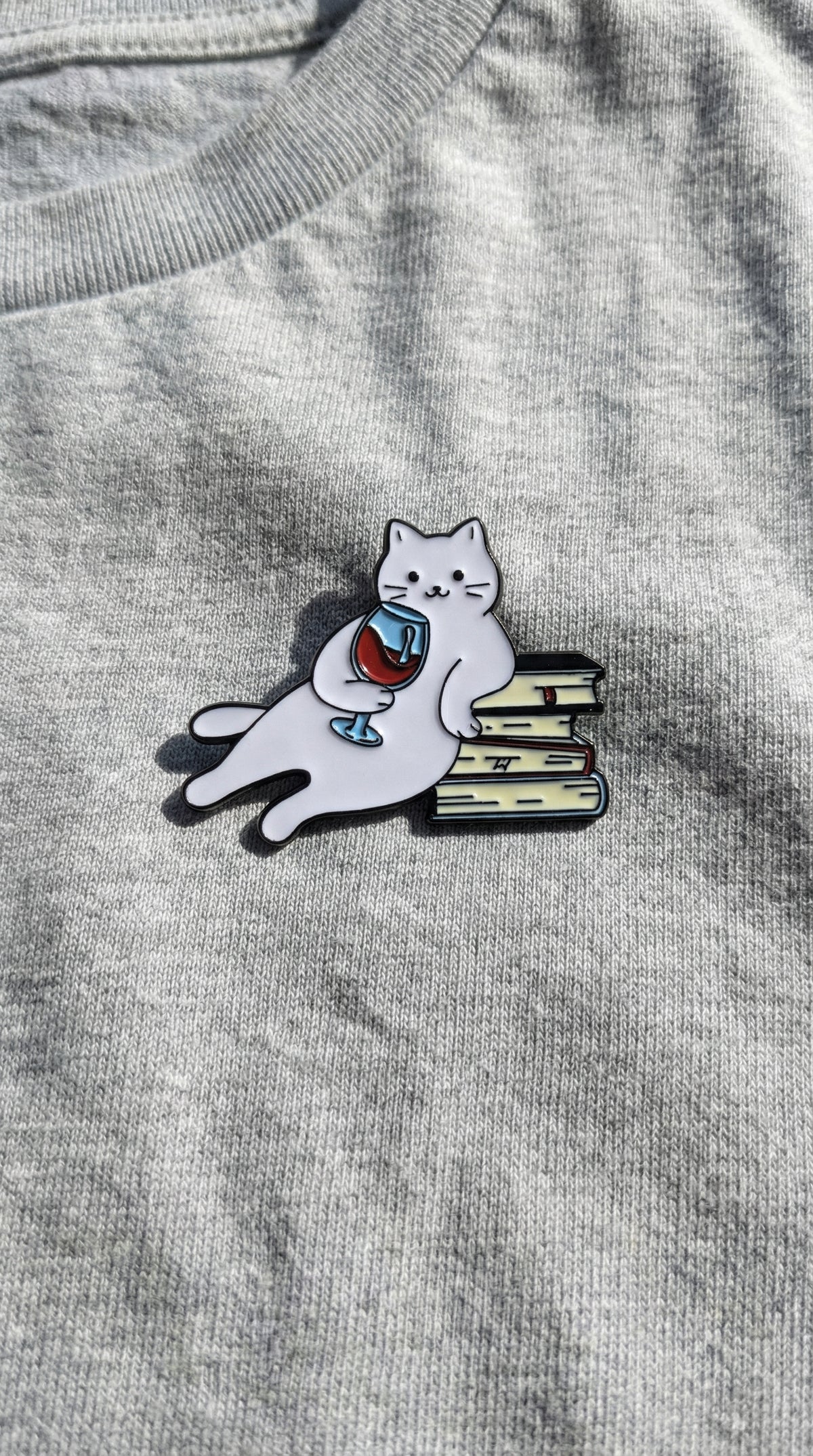 Pins Cats and Books