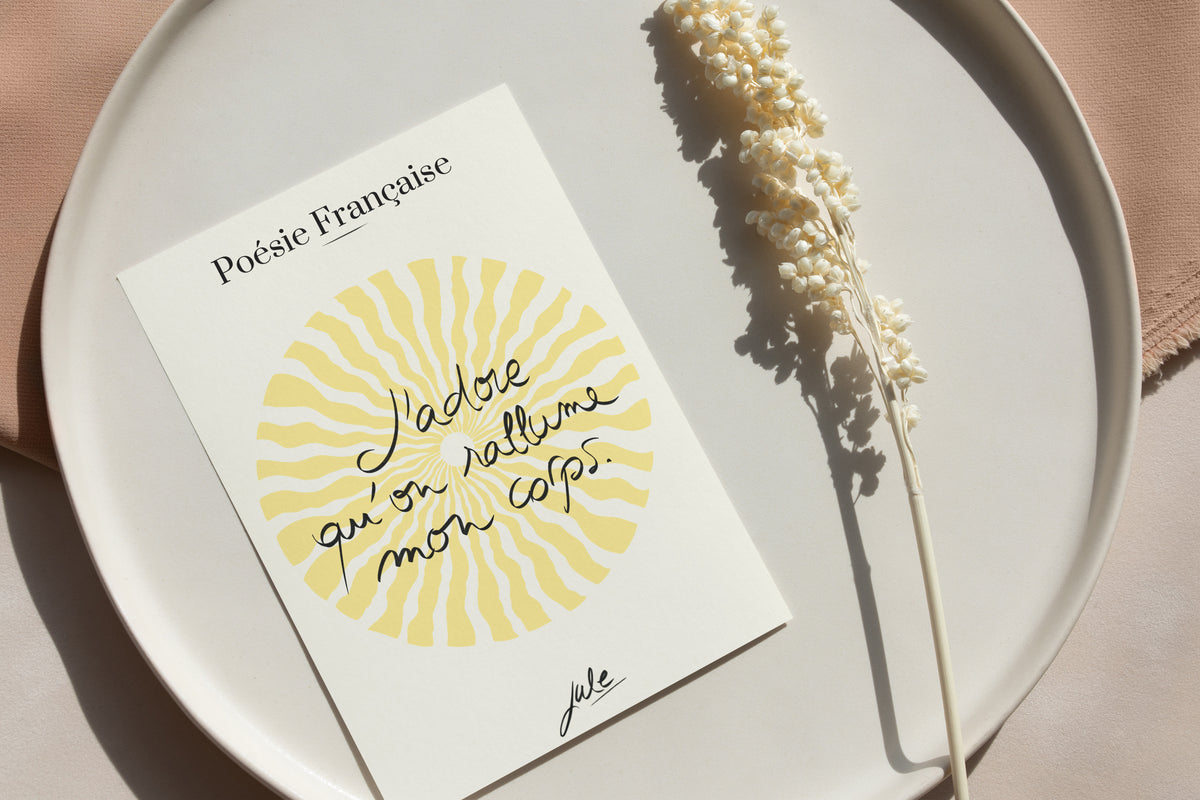Carte J'adore qu'on rallume mon corps