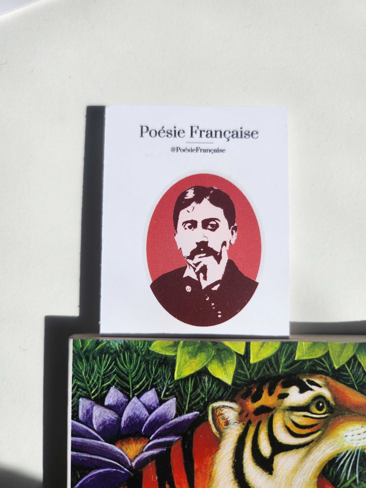 Rimbaud and Proust bookmark