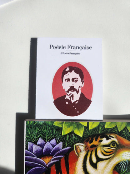 Rimbaud and Proust bookmark