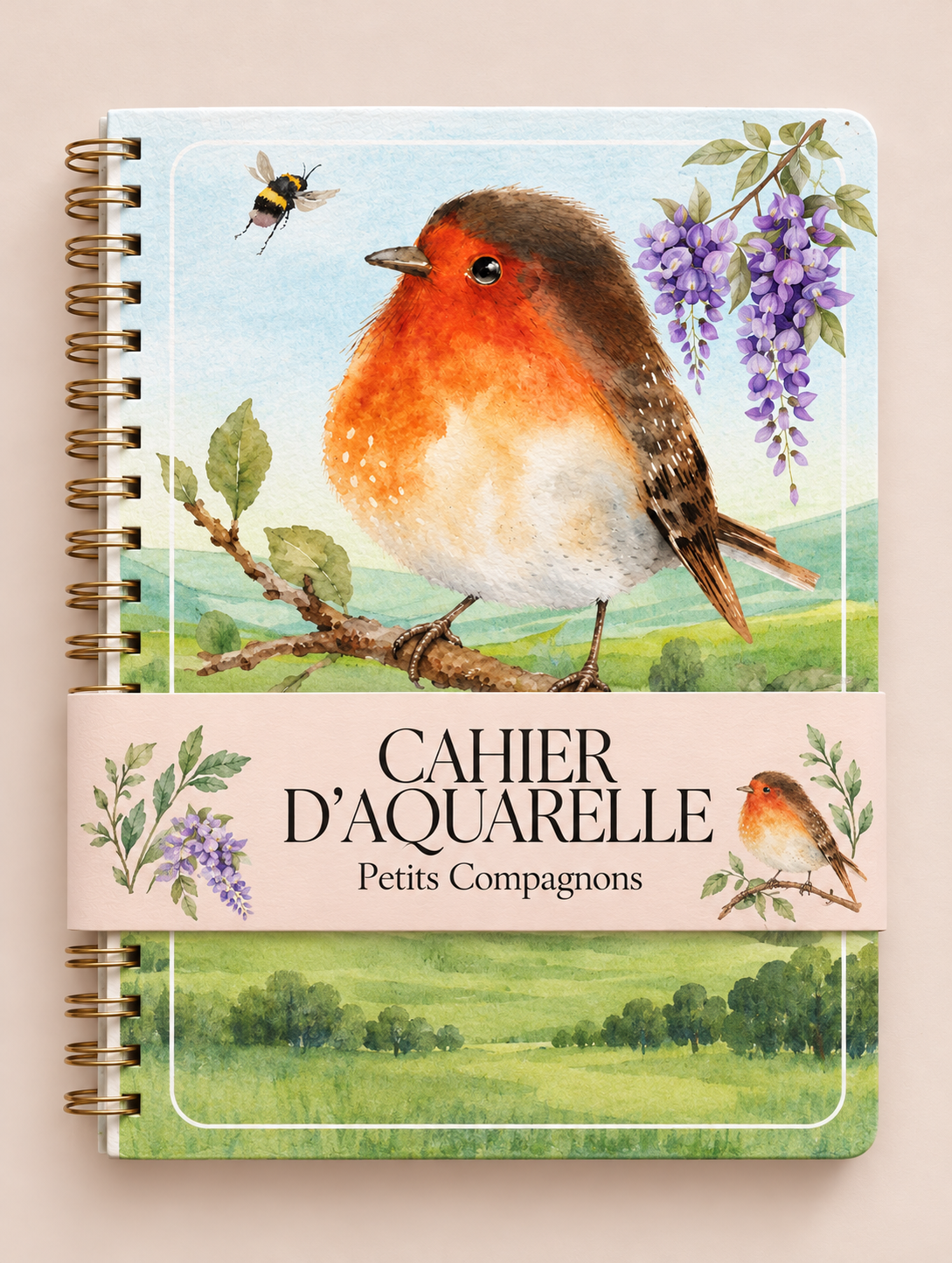 Le Cahier d’Aquarelle d'apprentissage - Petits Compagnons