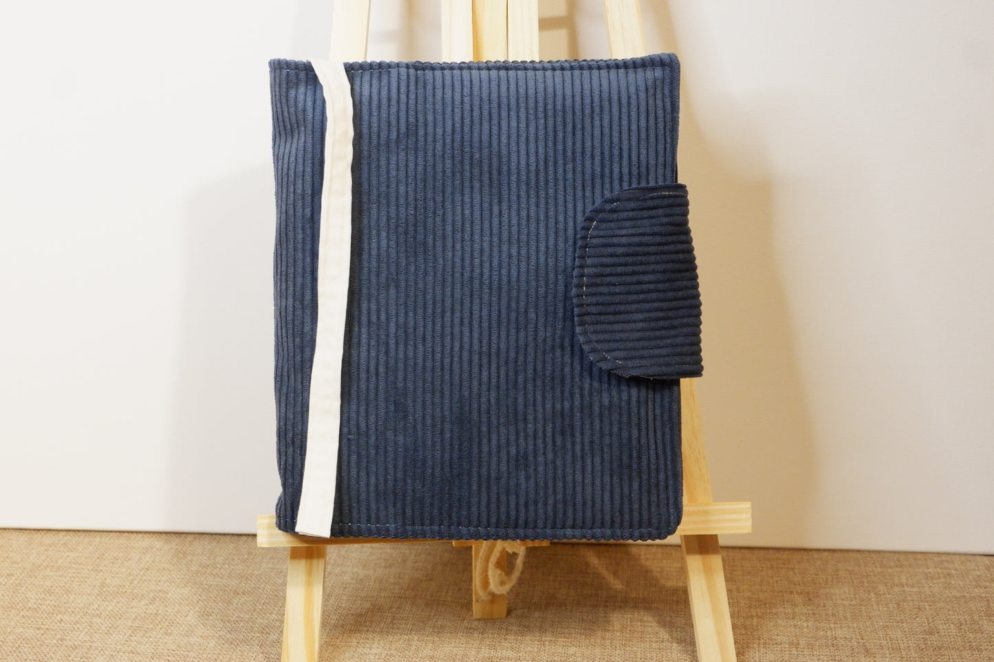 Protège-journal en velours côtelé