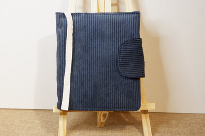 Protège-journal en velours côtelé