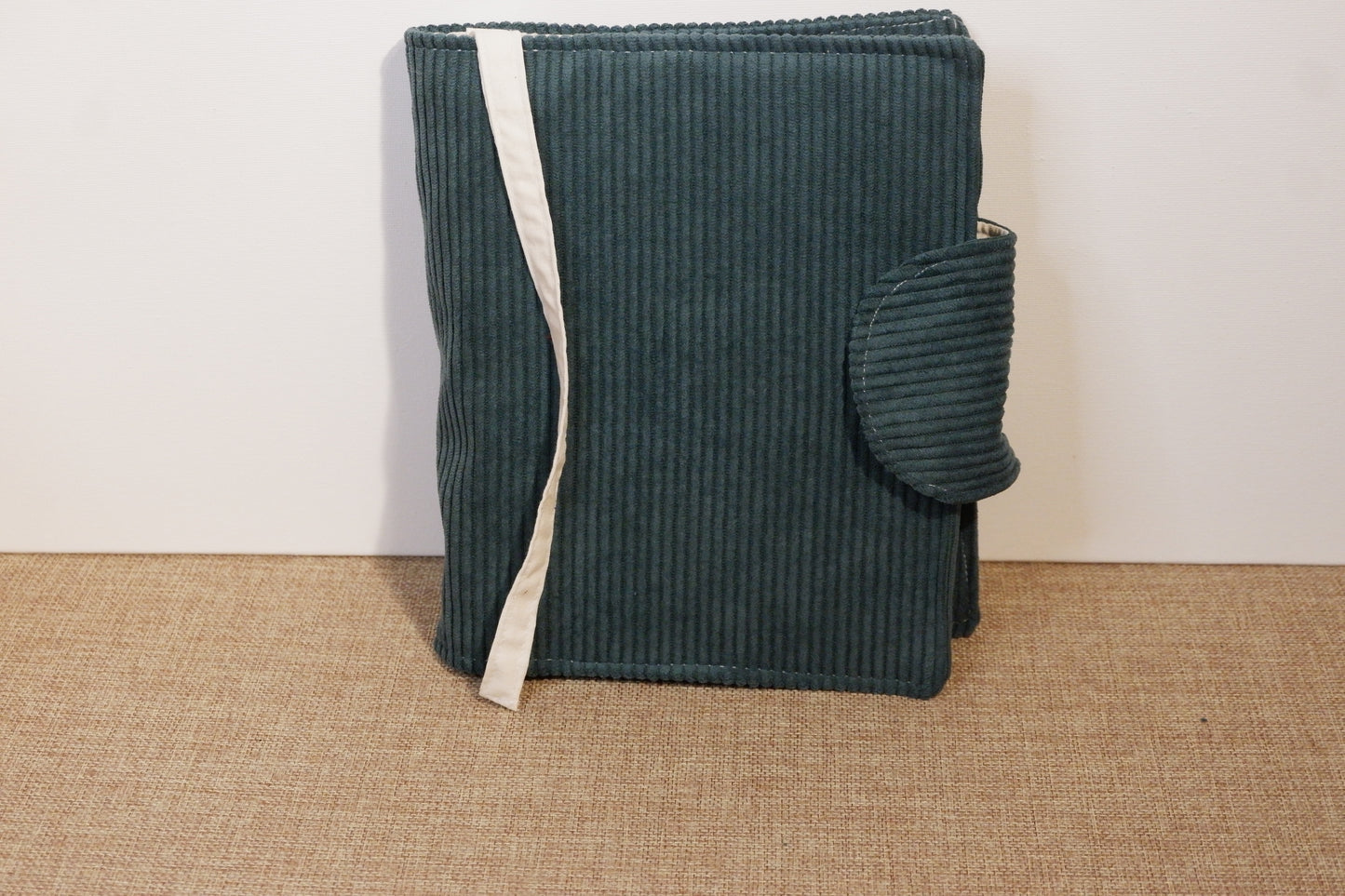 Protège-journal en velours côtelé