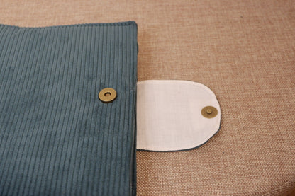 Protège-journal en velours côtelé