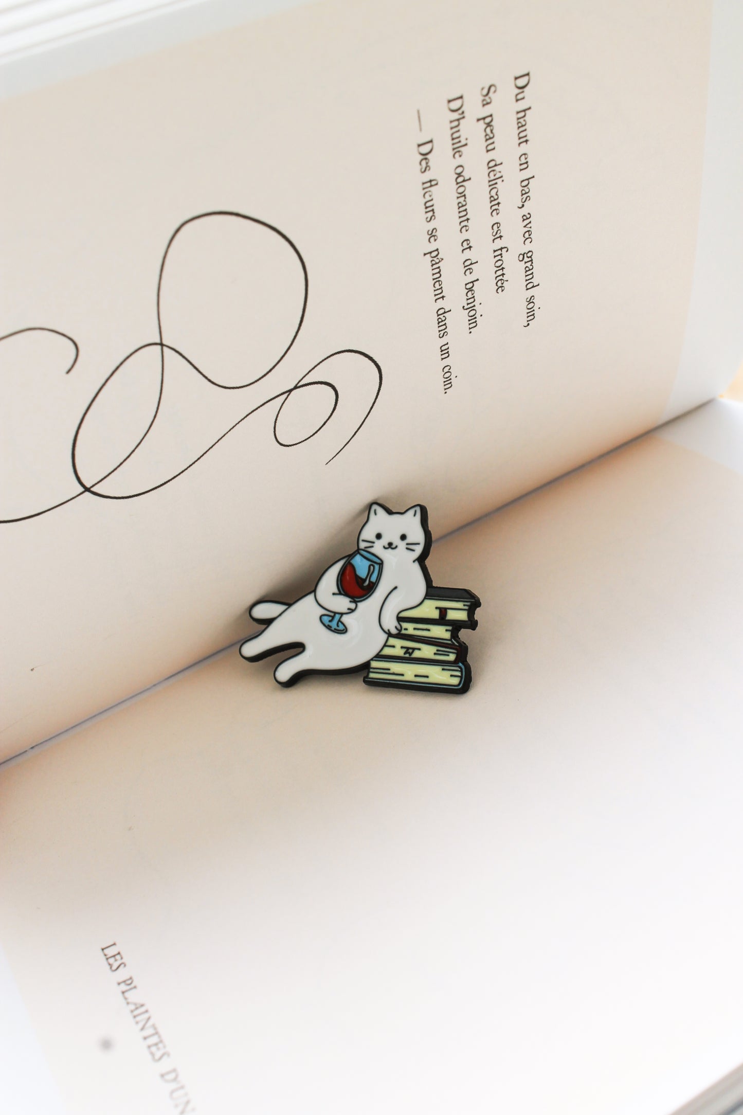 Pins Cats and Books