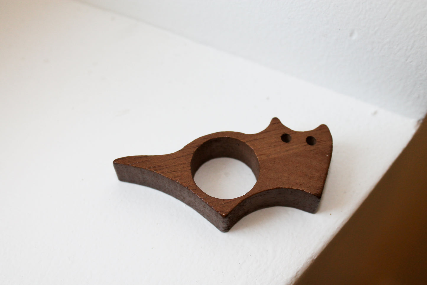 Marque-page en bois Chat