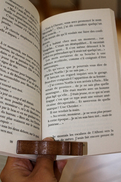 Marque-page en bois Chat