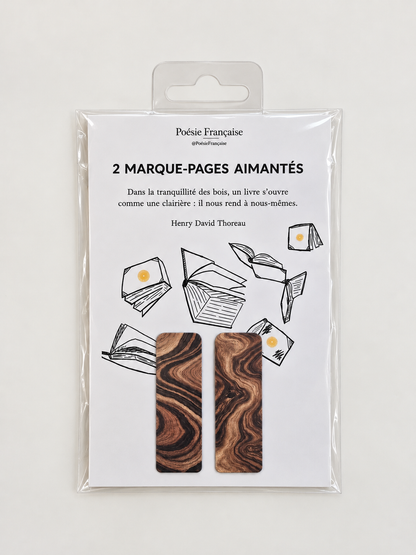 Marque-pages aimantés Thoreau