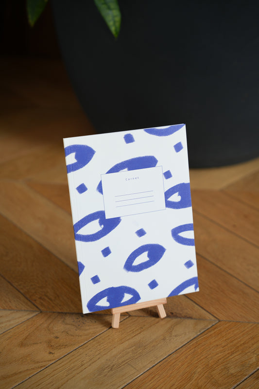 Grand Cahier de notes Les Yeux Bleus