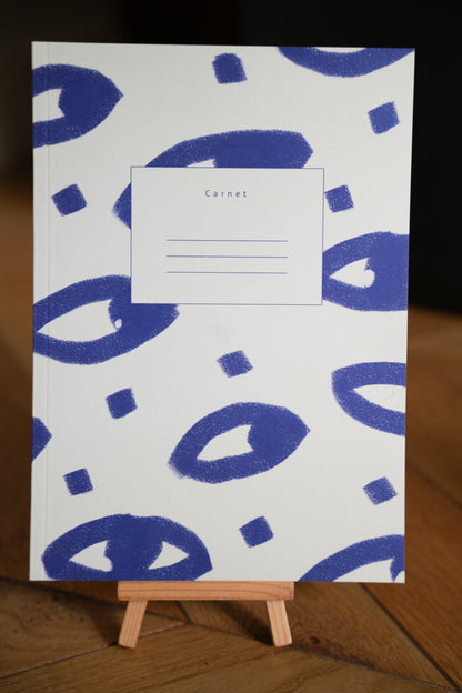 Grand Cahier de notes Les Yeux Bleus