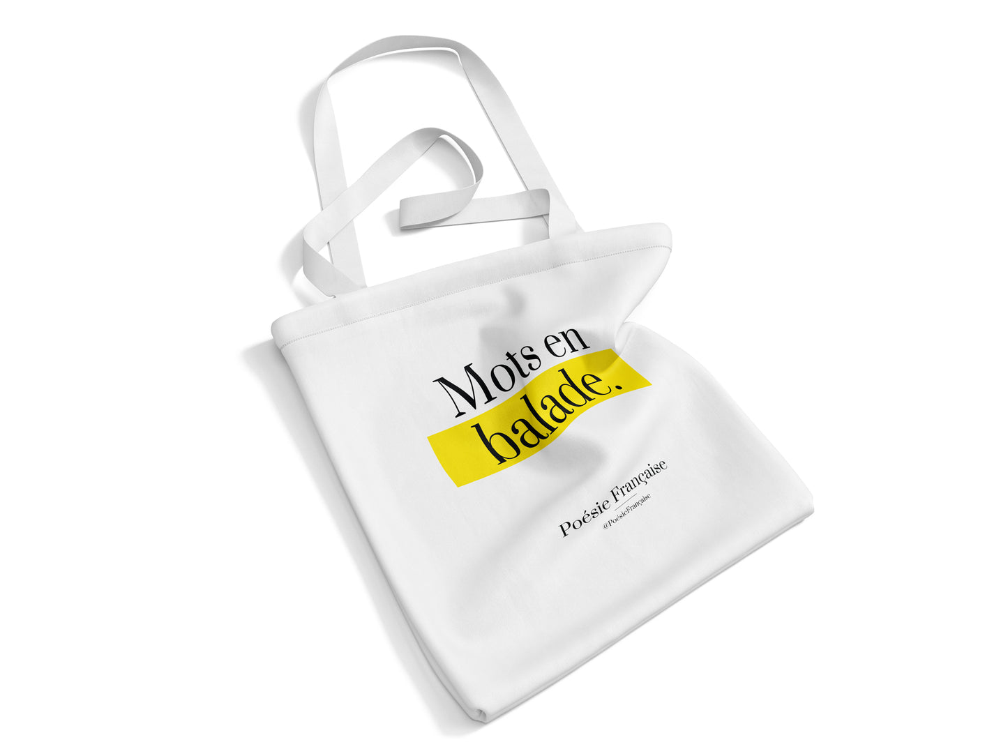 Tote bag Mots en balade.