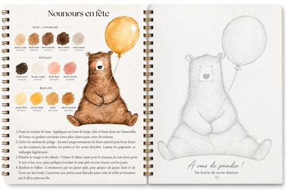 Le Cahier d’Aquarelle d'apprentissage - Petits Compagnons