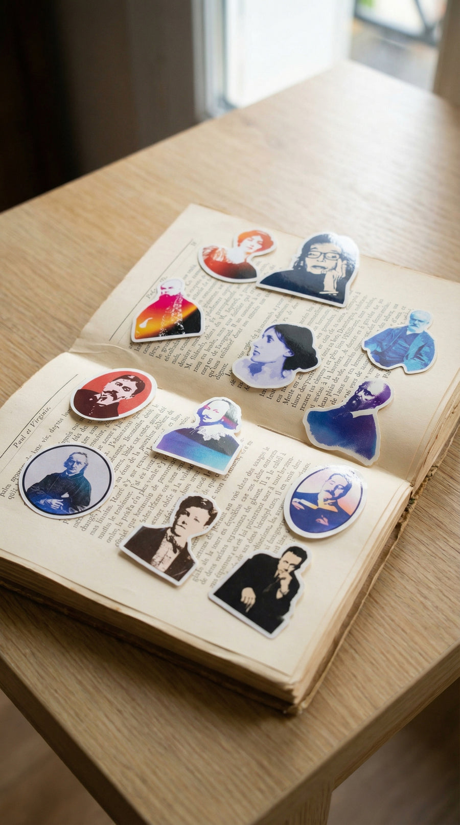 Stickers littéraires